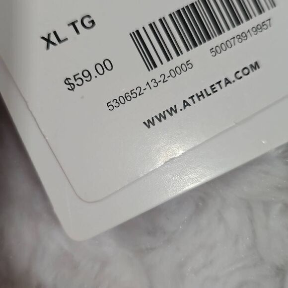 Athleta printed run with it 3.5 in short women's XL Pink Purple Painted Energy C - Picture 4 of 12